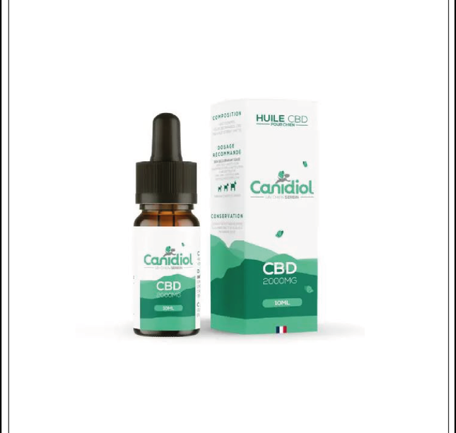 Huile CBD pour chiens, 8 kg à plus de 20 kg