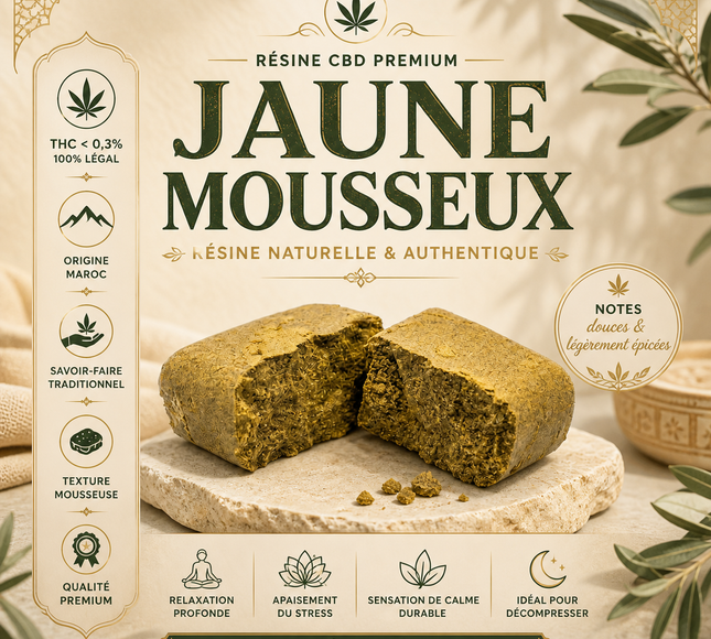 JAUNE MOUSSEUX