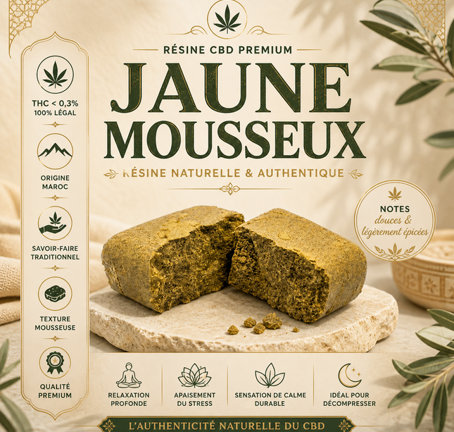JAUNE MOUSSEUX
