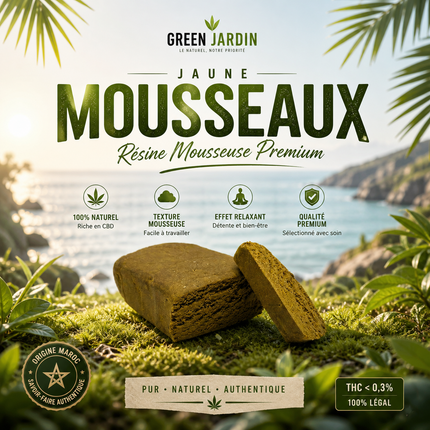 Jaune mousseux