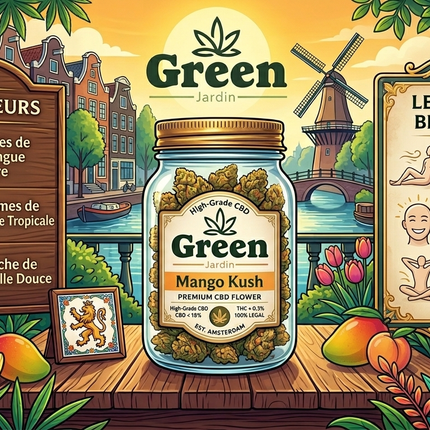 Fleur Premium - Mango Kush (Détente Intense)