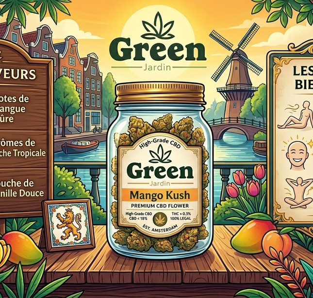 Fleur Premium - Mango Kush (Détente Intense)