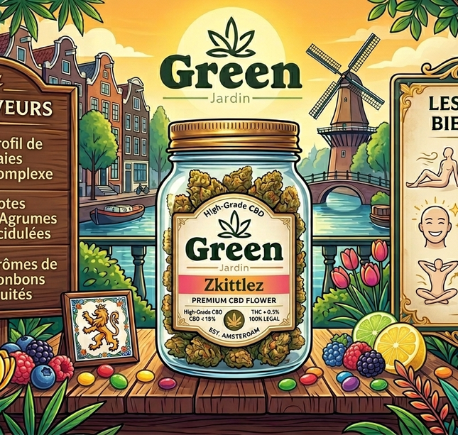 Fleur Premium - Zkittlez (Détente Intense)