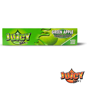 Juicy Jay Rolling Papers - Green Apple Flavor - KSS