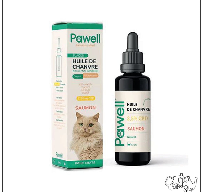 Huile CBD pour chat