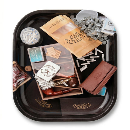 Rolling Tray Premium – Design Élégant Noir