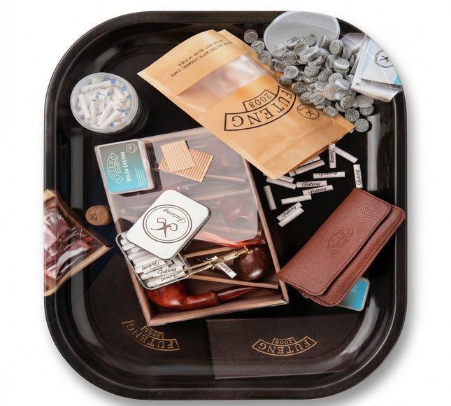 Rolling Tray Premium – Design Élégant Noir