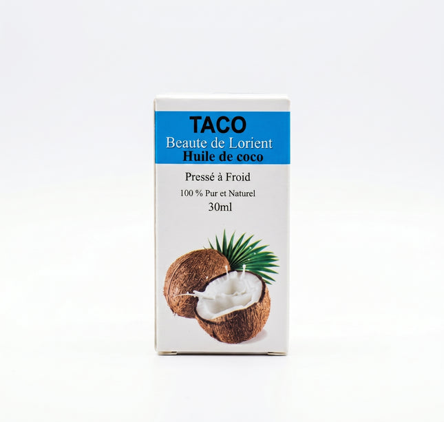taco beaute de l'orient huile de coco
