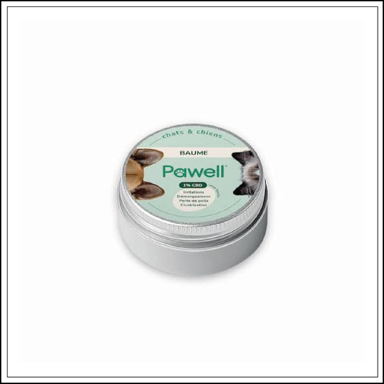 Baume CBD Pawell - Spécial chiens et chats (30 ml)