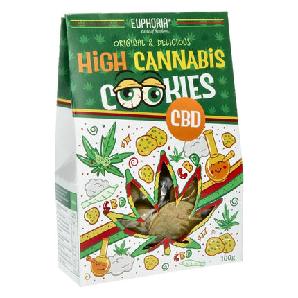 Hemp cookies - EUPHORIA High Cannabis 100g