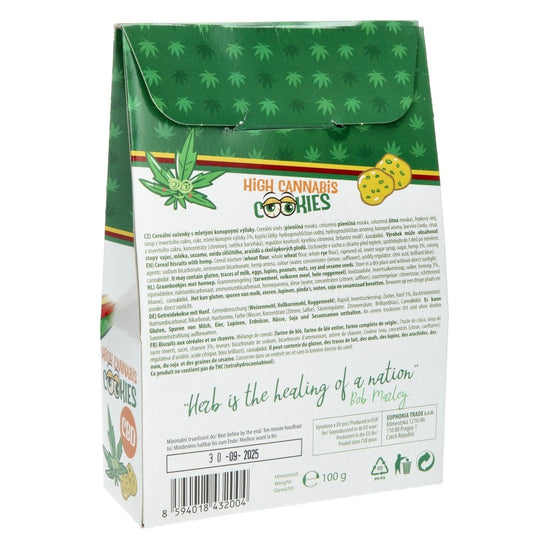 Hemp cookies - EUPHORIA High Cannabis 100g