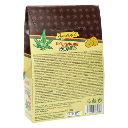 Biscuits au cannabis Euphoria High au chocolat CBD (100 g)