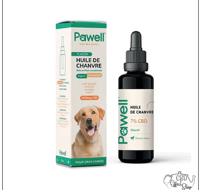 Huile CBD pour chien ( 20 Kg et plus )