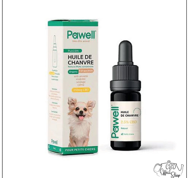 Huile CBD pour chien ( -10Kg )