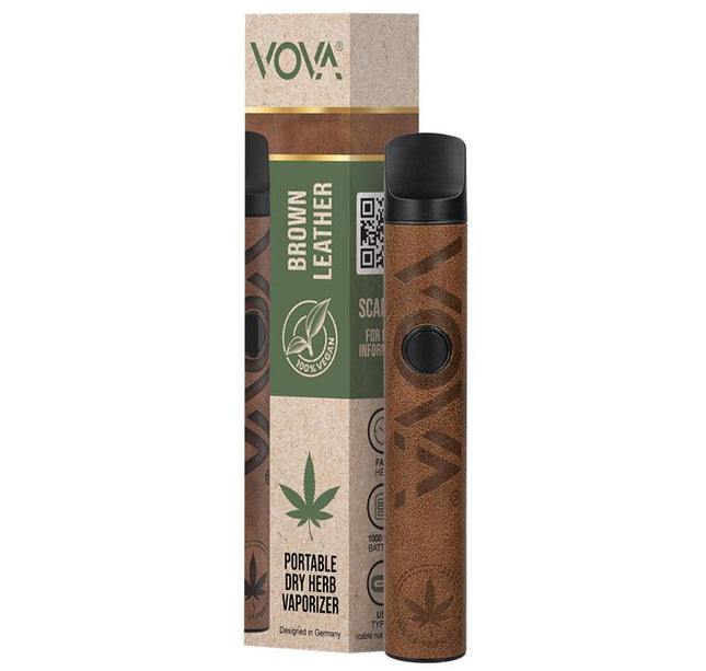 VOVA Vape Brown Leather