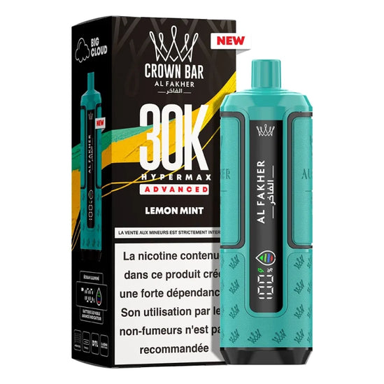 Puff Al Fakher Hypermax Advanced 30K – Lemon Mint